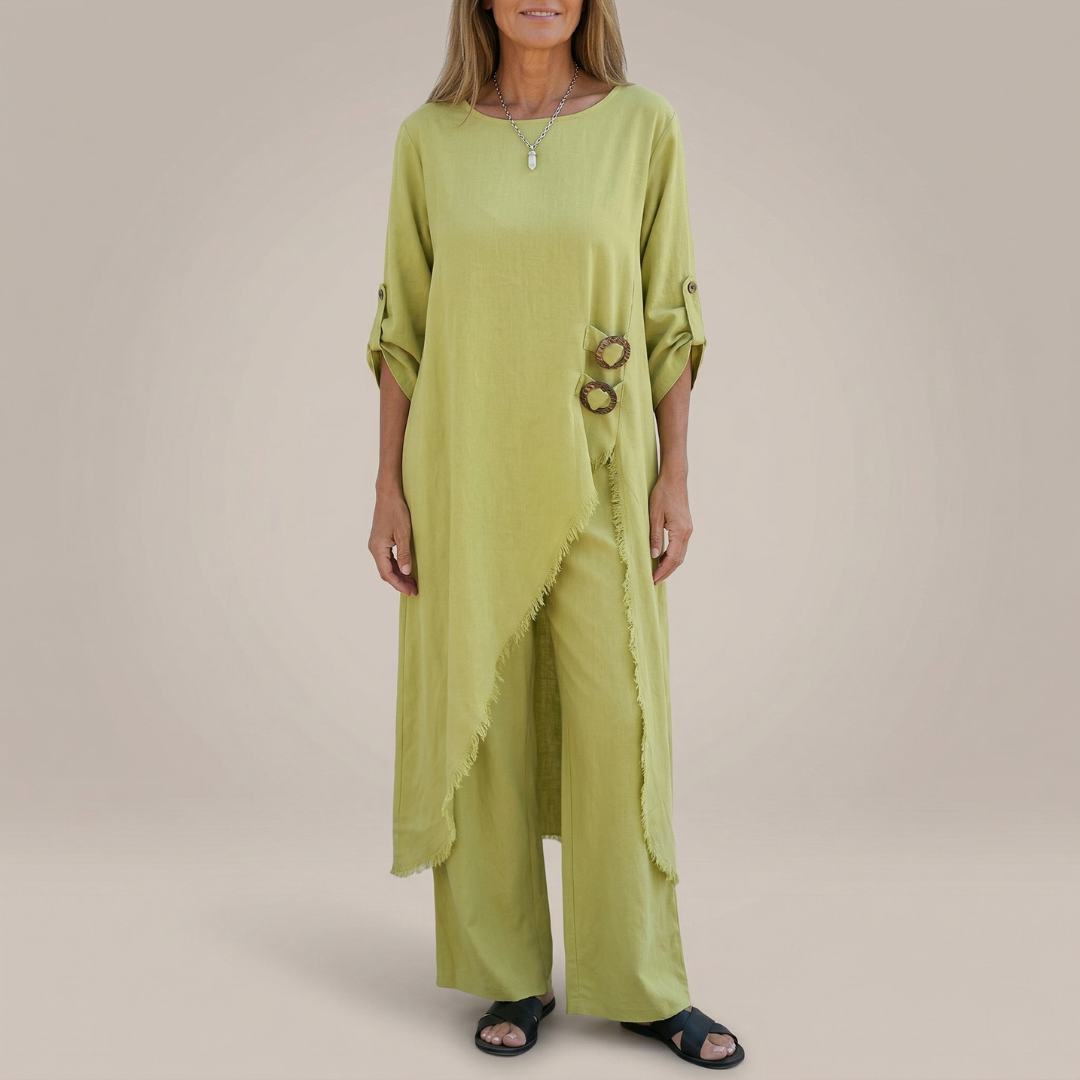 Isabelle | Relaxed Linen Blend Set
