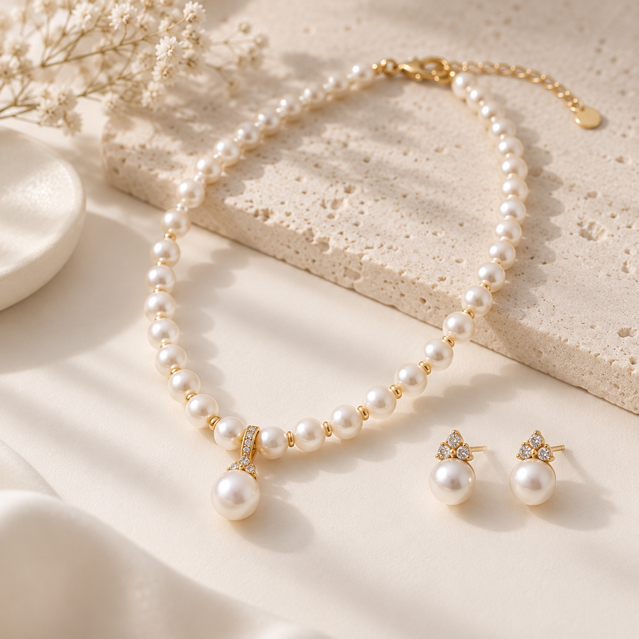 Elegant Pearl Jewellery
