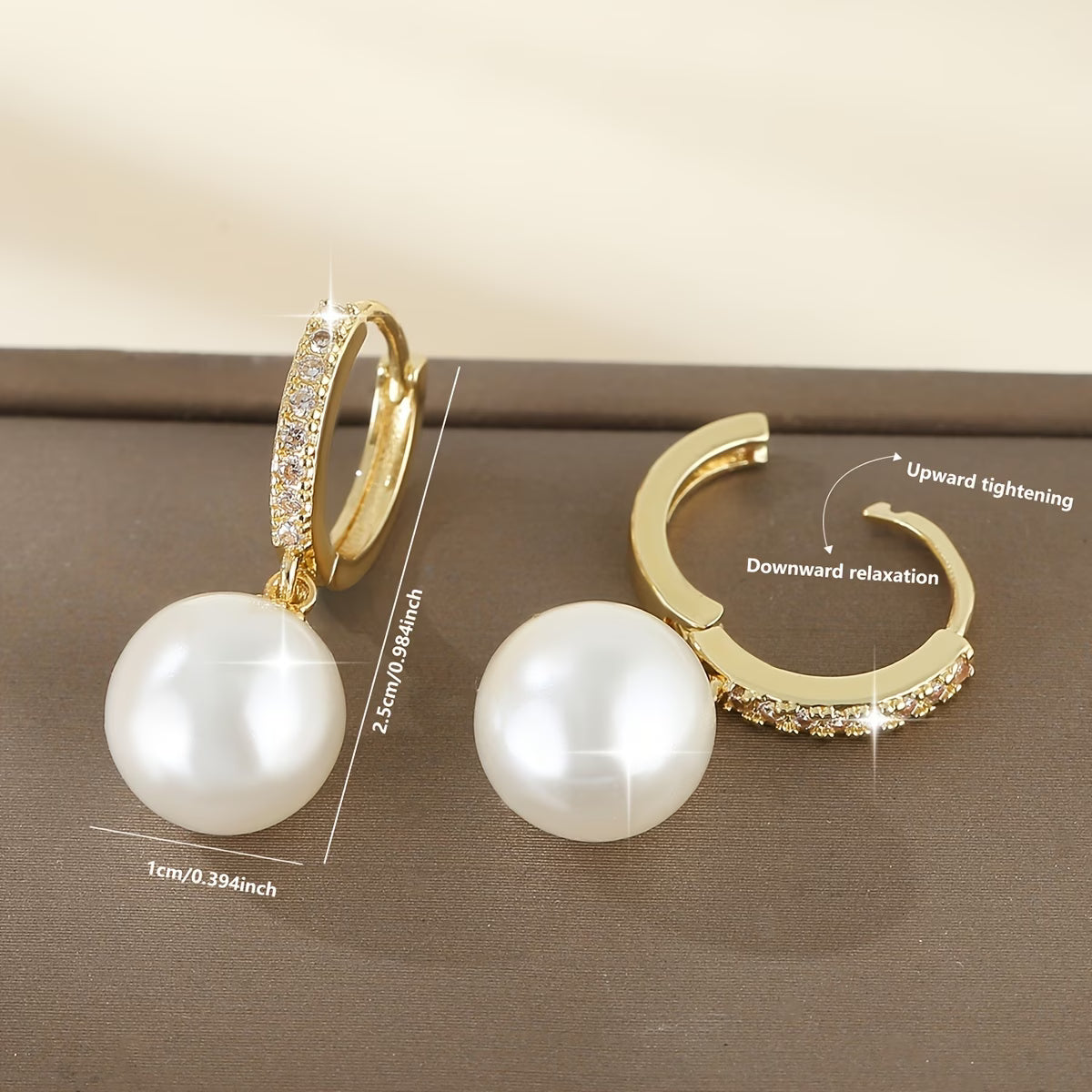 AVA | THE MODERN PEARL DROP EARRINGS