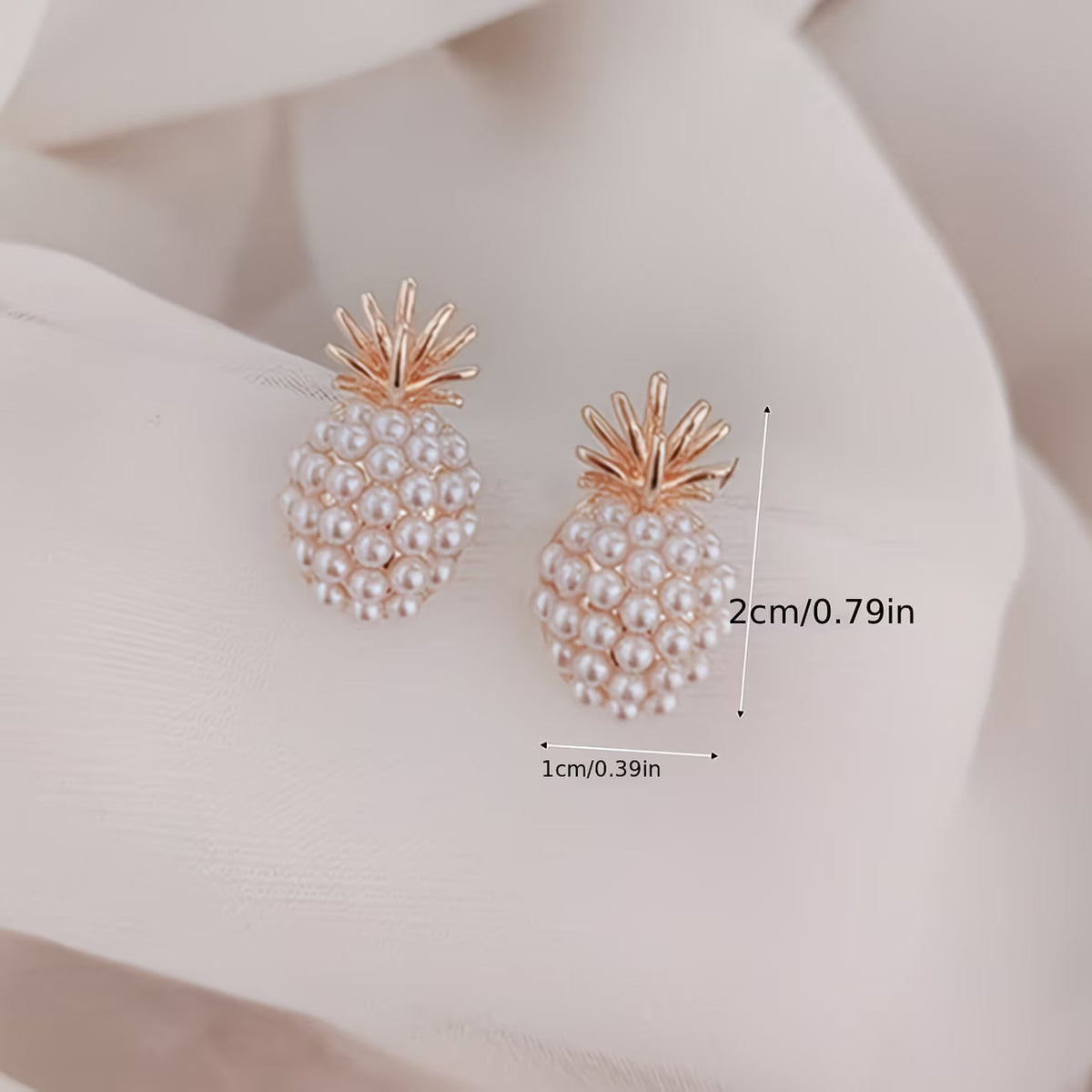 ANANIA | PEARL PINEAPPLE EARRINGS
