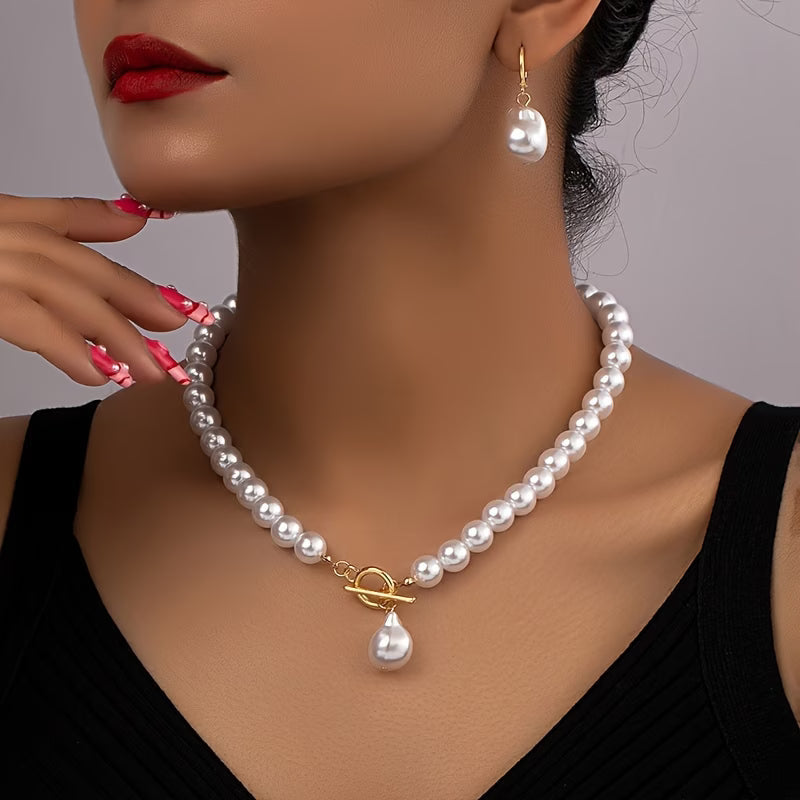 ELEANOR | VINTAGE PEARL JEWELLERY SET