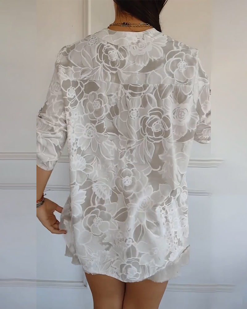 Chantal | Floral Print Blouse
