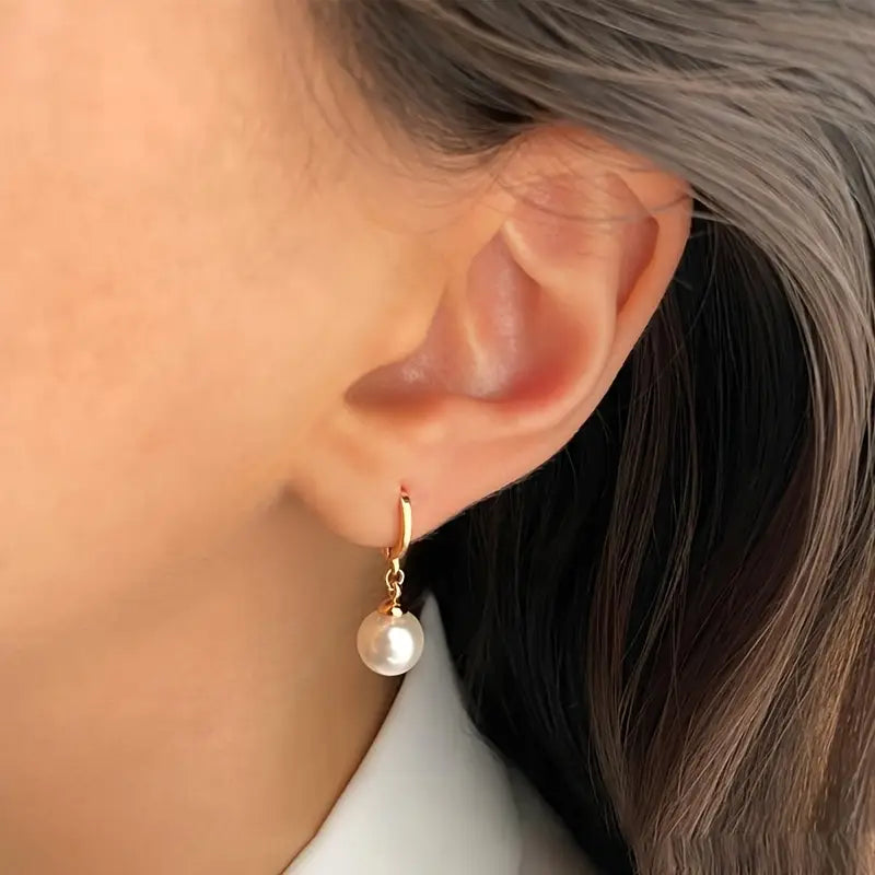 GRACELYN | ELEGANT GRACEFUL PEARL NECKLACE SET