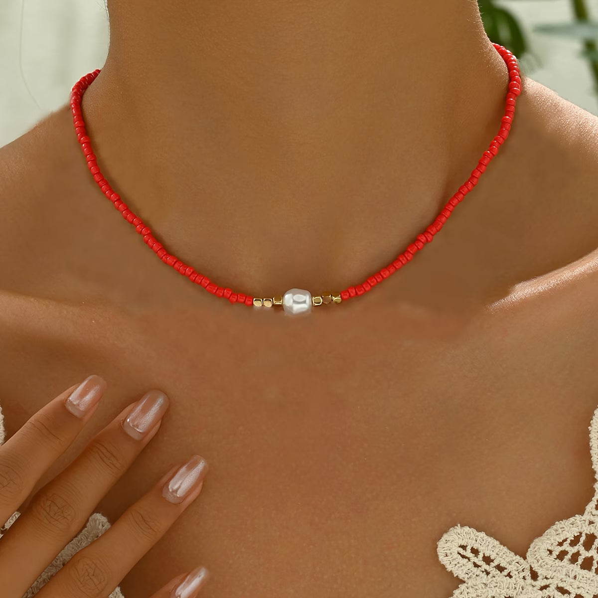 ISLA | MINIMAL PEARL NECKLACE