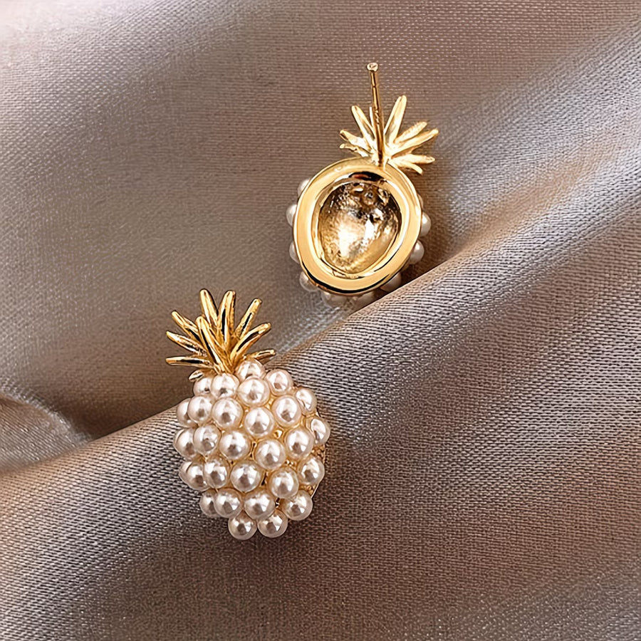 ANANIA | PEARL PINEAPPLE EARRINGS