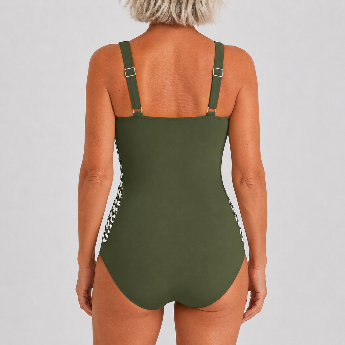 Ashley | Swimsuit with Cross Over Design