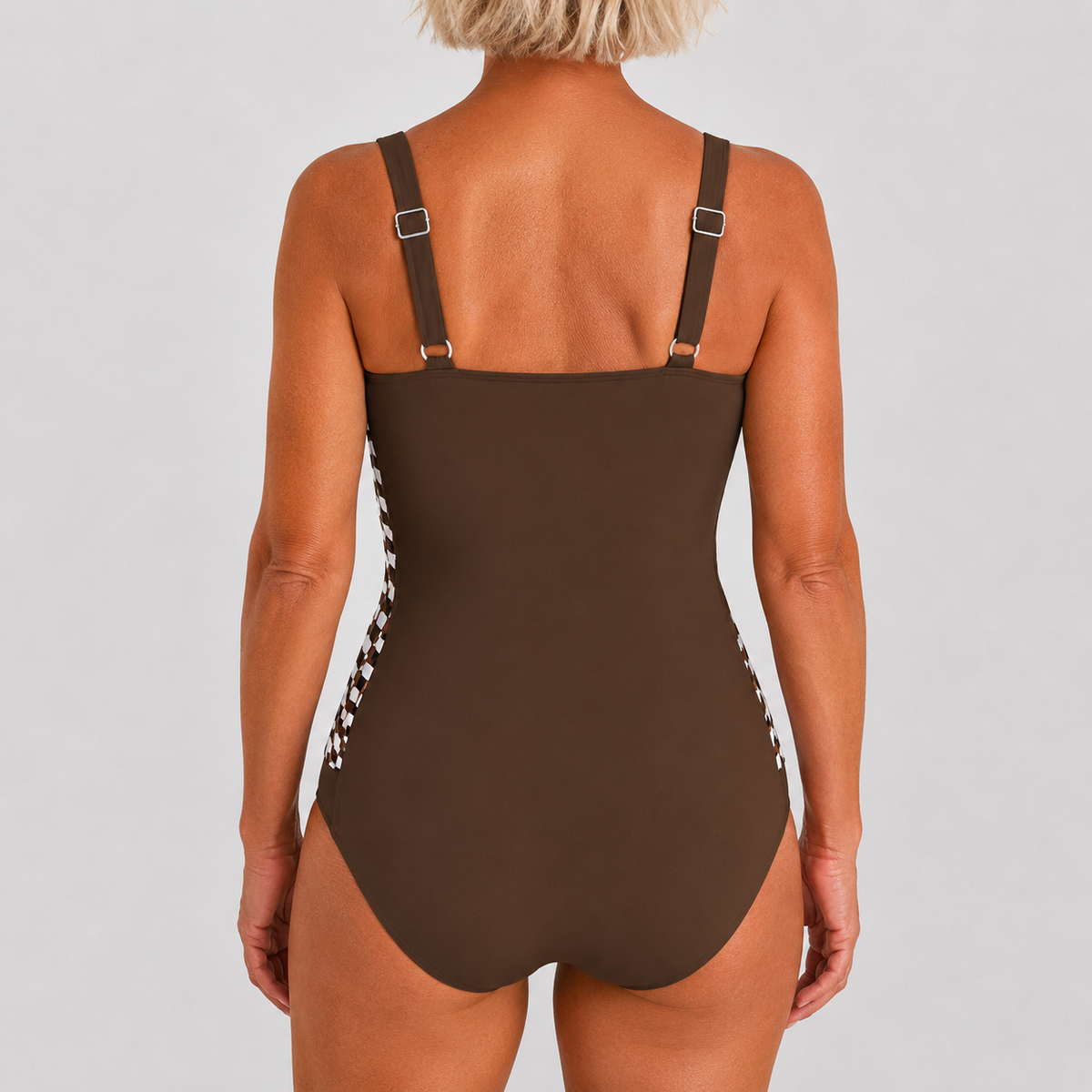 Ashley | Swimsuit with Cross Over Design