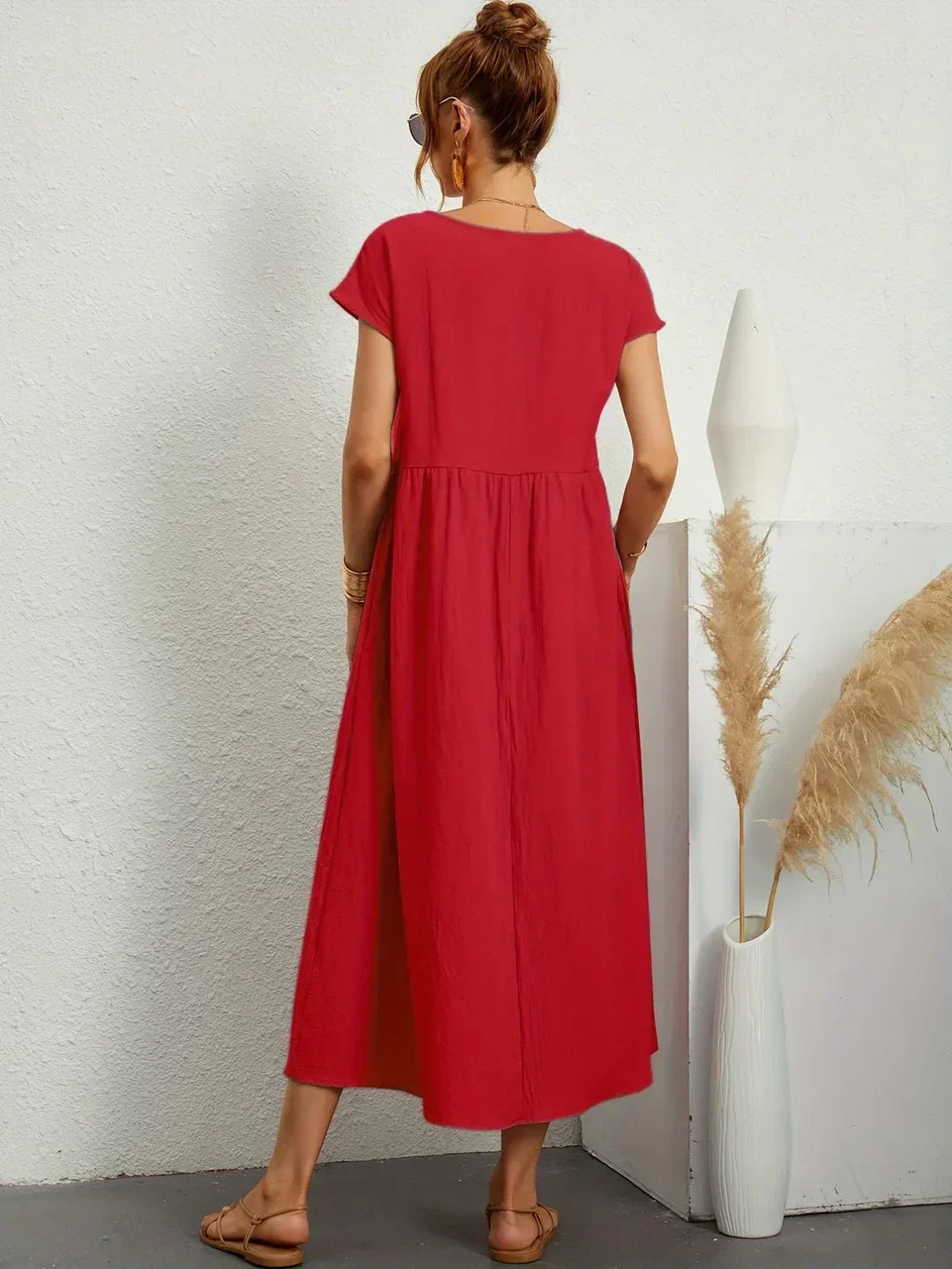 Gabrielle™ — Timeless Elegance Midi Dress