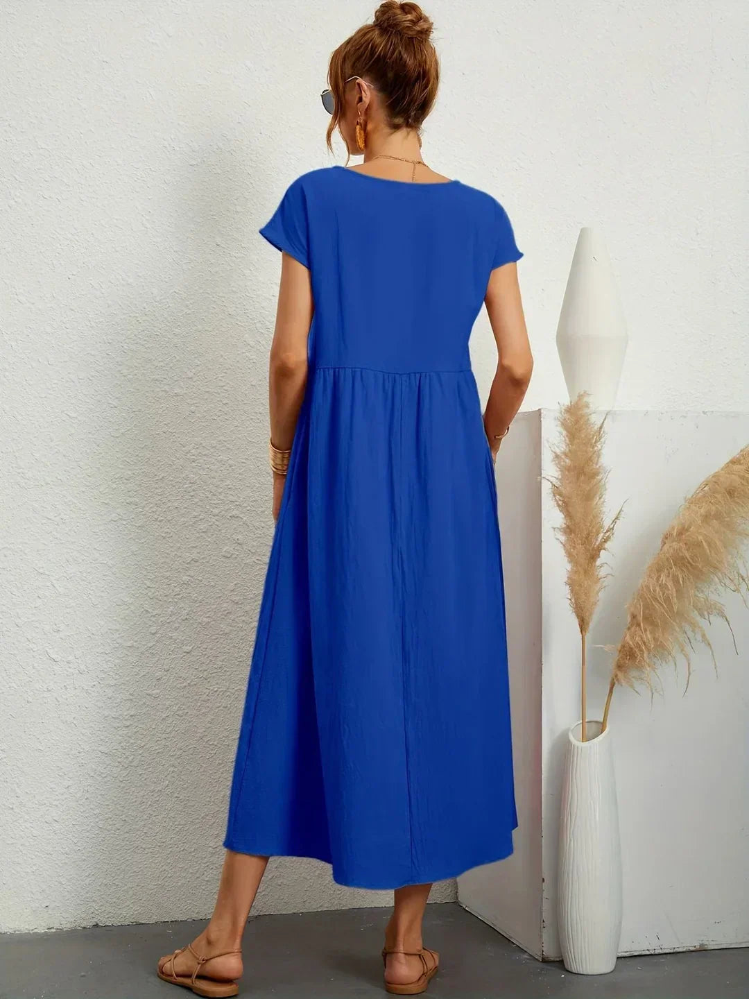 Gabrielle™ — Timeless Elegance Midi Dress