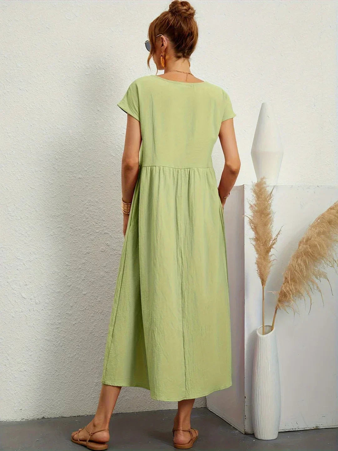 Gabrielle™ — Timeless Elegance Midi Dress