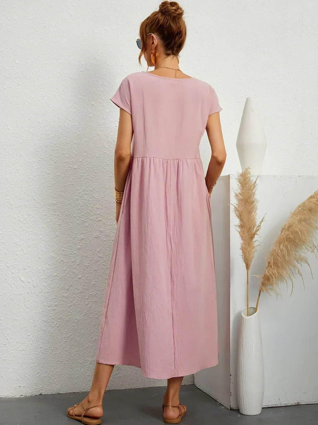 Gabrielle™ — Timeless Elegance Midi Dress
