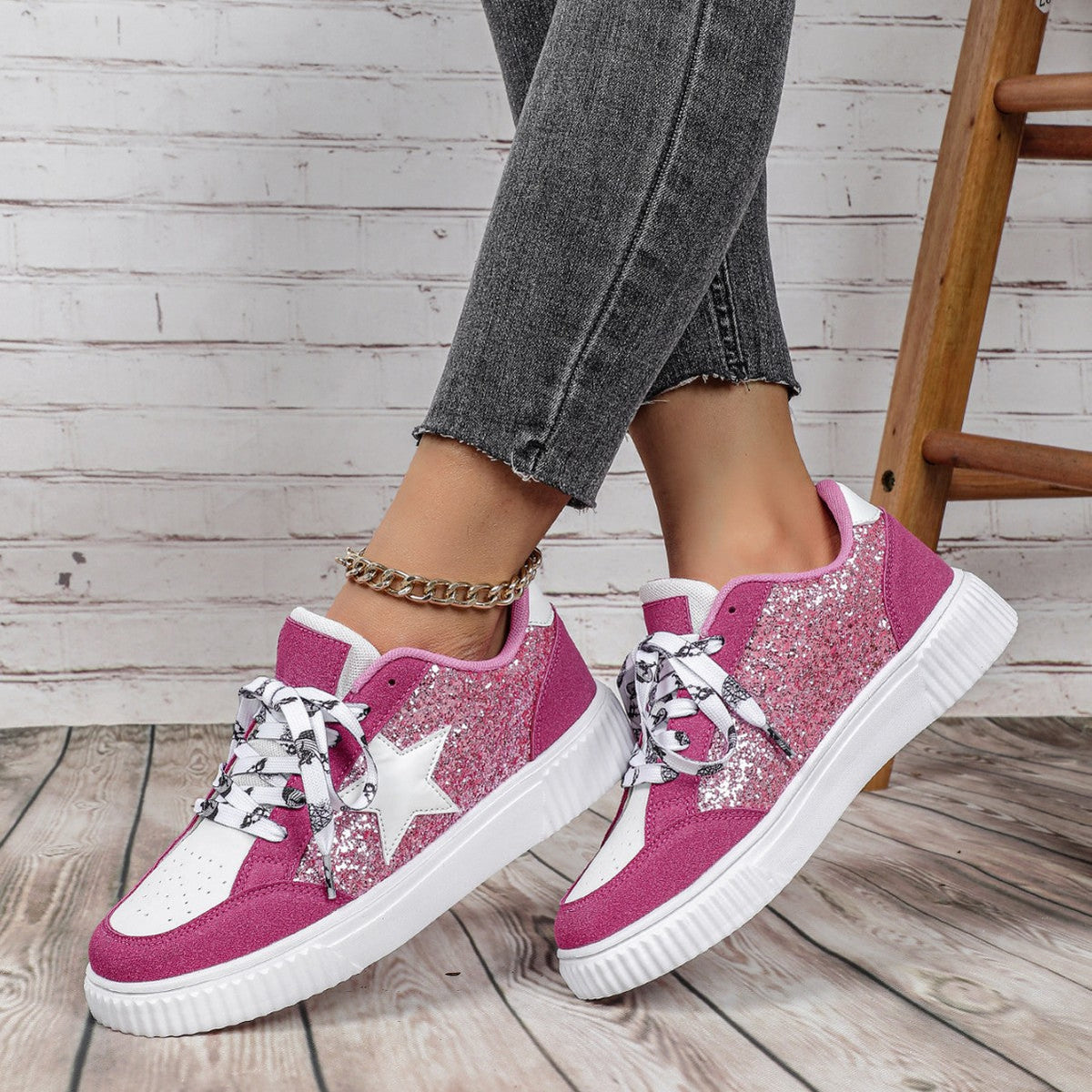 ROBEA™ - Trendy Breathable Lace-Up Running Trainers