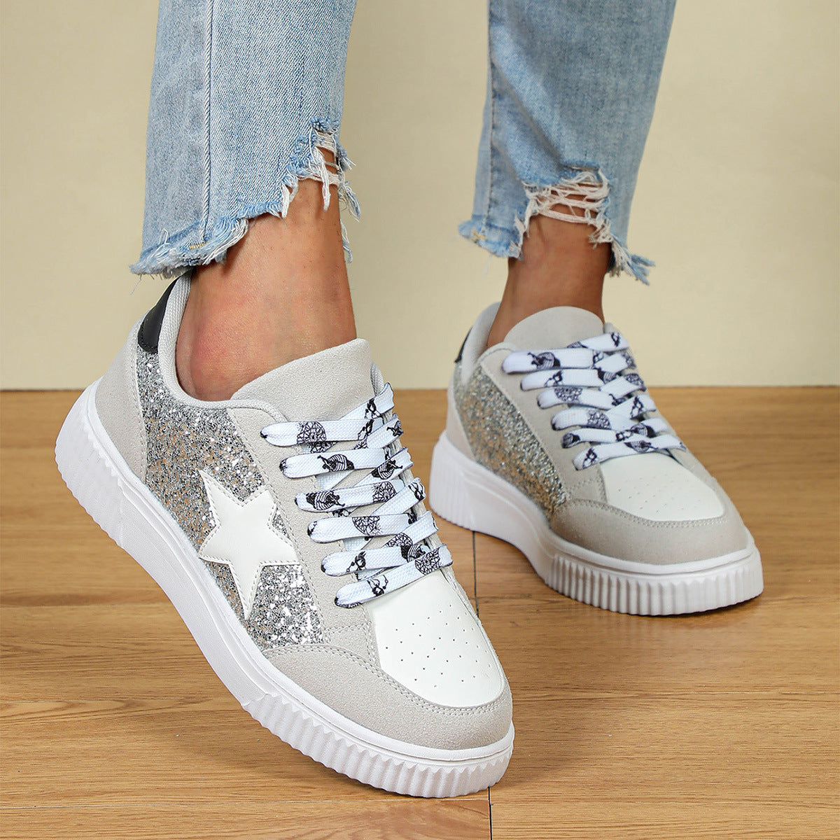 ROBEA™ - Trendy Breathable Lace-Up Running Trainers
