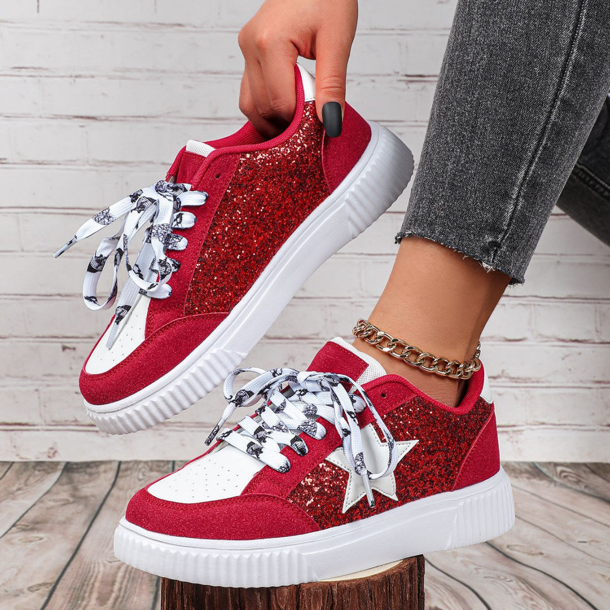 ROBEA™ - Trendy Breathable Lace-Up Running Trainers
