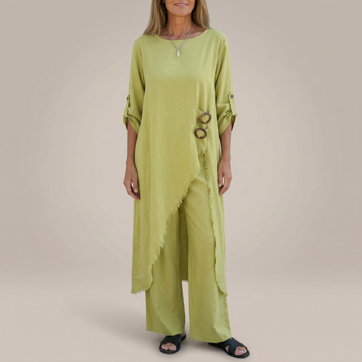 Isabelle | Relaxed Linen Blend Set