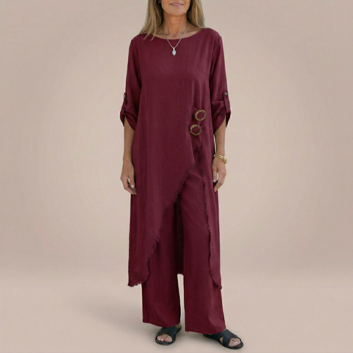Isabelle | Relaxed Linen Blend Set