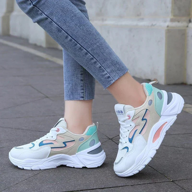 KAMILLE™ - Multicolour Chunky Sneakers