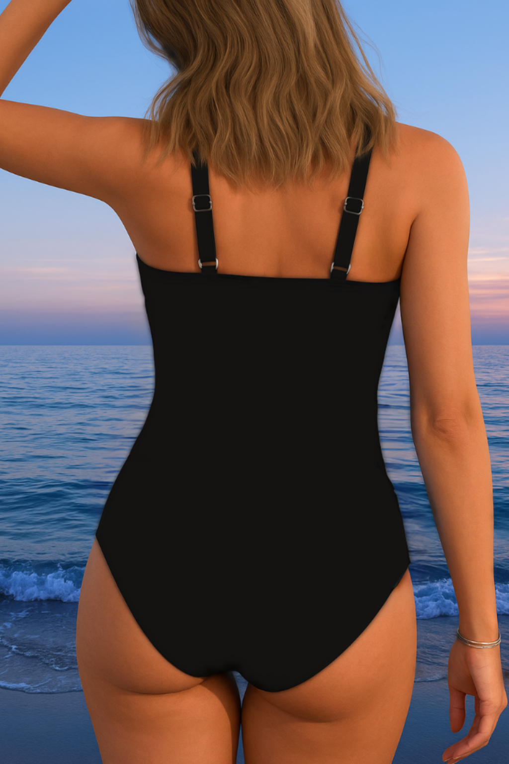 Mayte | Crossed swimsuit that stylizes and flatters