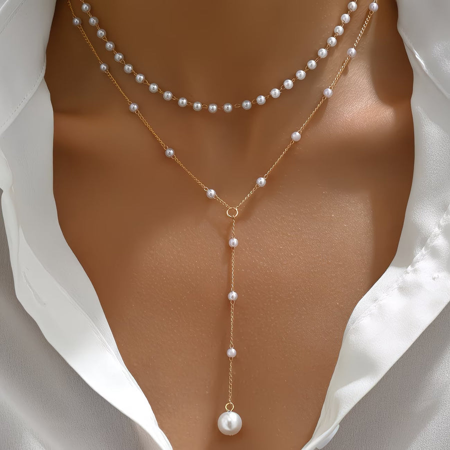 MARGAUX | THE GRADUATED PEARL STRAND NECKLACE