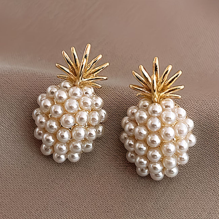 ANANIA | PEARL PINEAPPLE EARRINGS