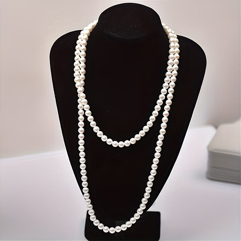 CELESTINE | TIMELESS DOUBLE PEARL NECKLACE