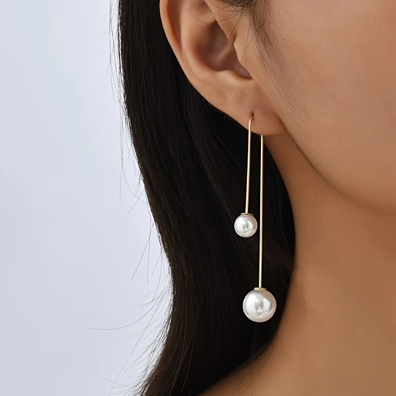 LUCENZA | RADIANT PEARL STATEMENT EARRINGS