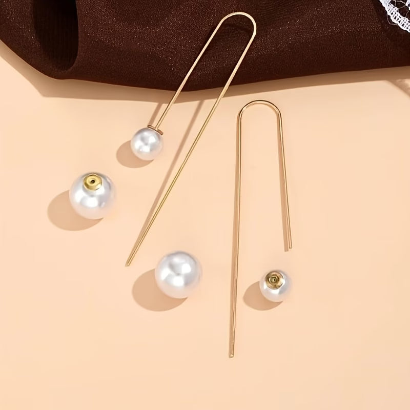 LUCENZA | RADIANT PEARL STATEMENT EARRINGS
