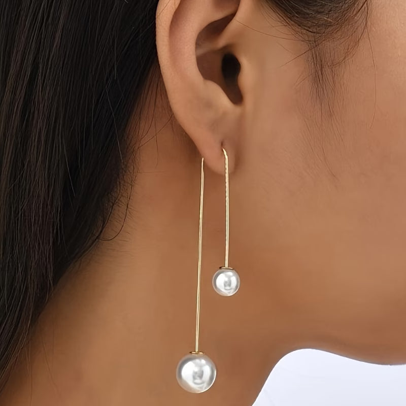 LUCENZA | RADIANT PEARL STATEMENT EARRINGS