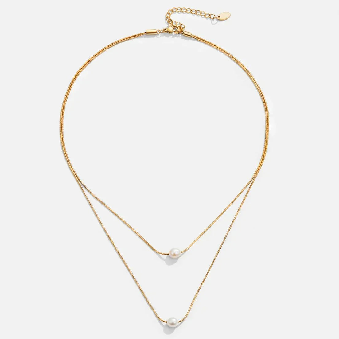 SERAPHINA | SOPHISTICATED LAYERED PEARL NECKLACE