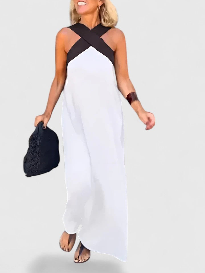 Evangeline™ | Elegant Crossback Dress