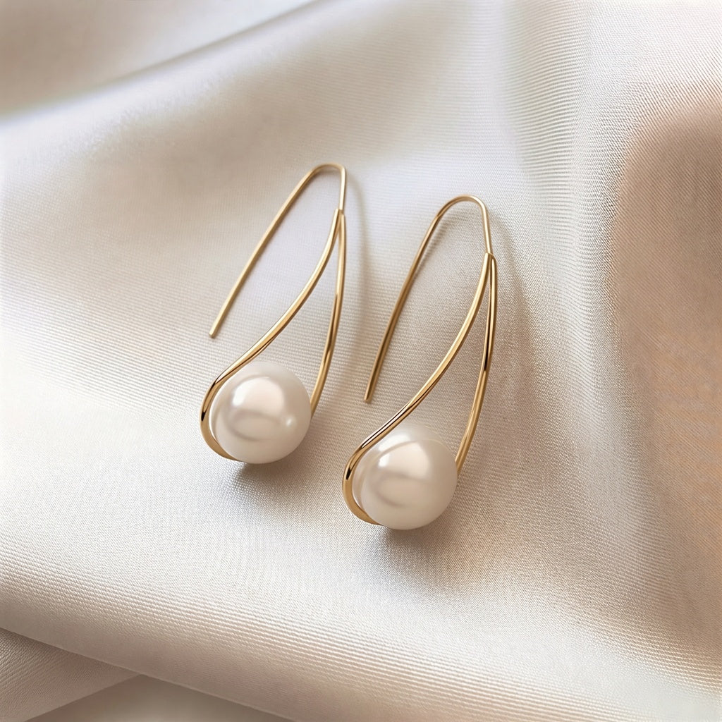 MYSTIQUE | ELEGANT PEARL MYSTIC EARRINGS