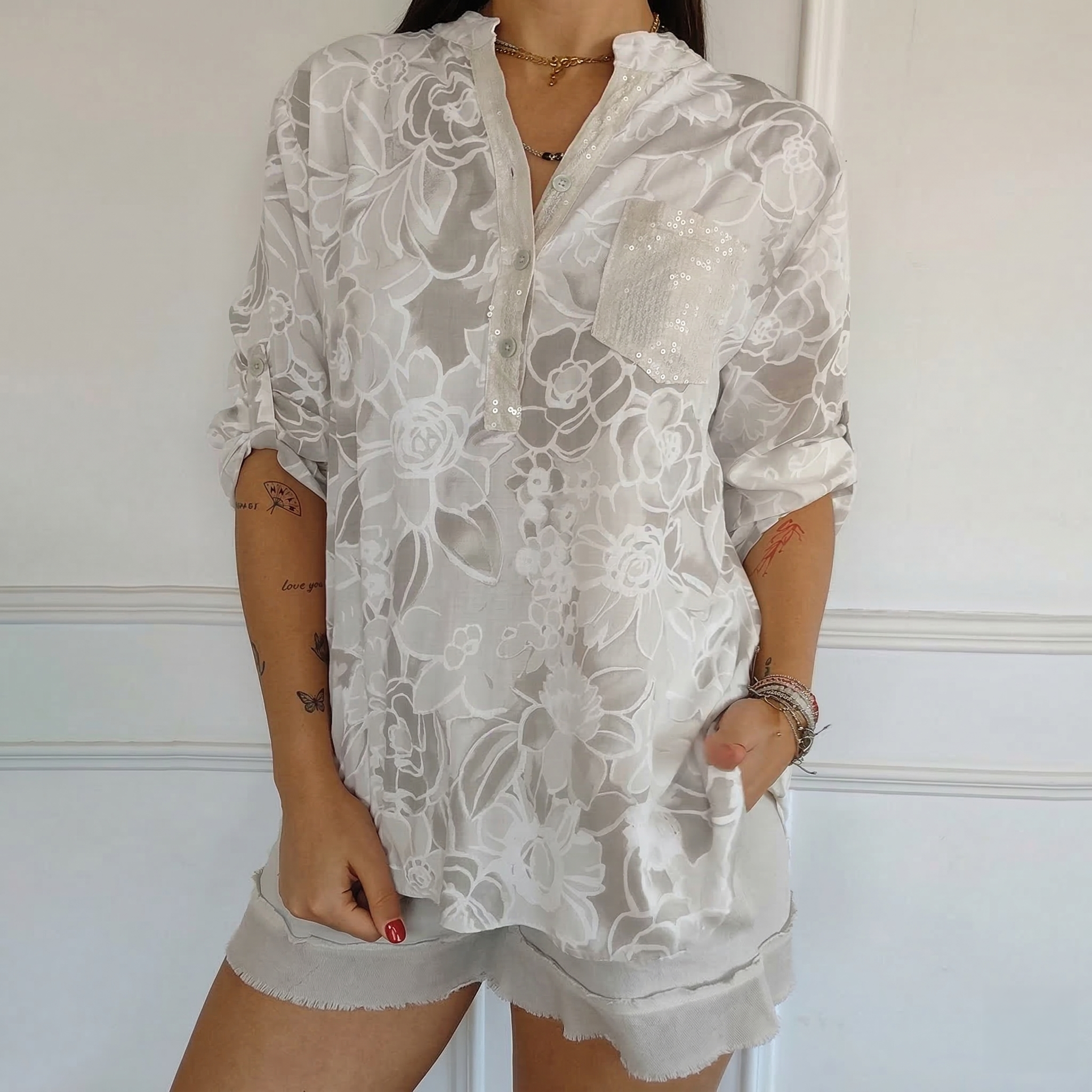 Chantal | Floral Print Blouse